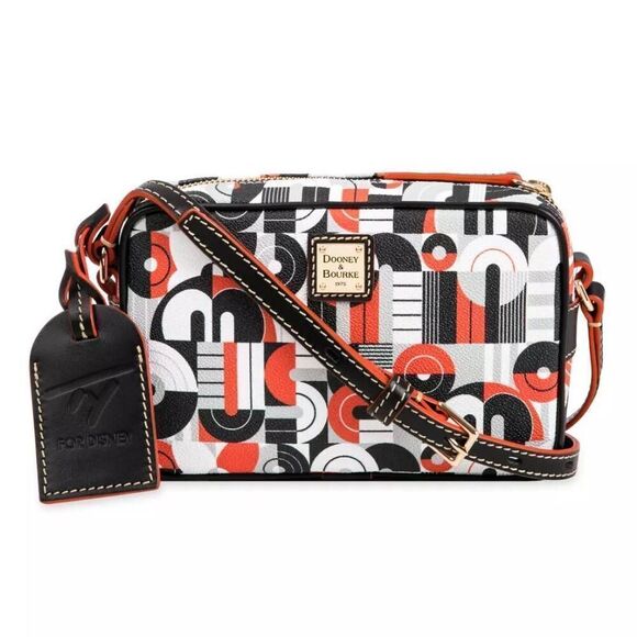 Mickey and Minnie Mouse Geometric Crossbody Bag by Dooney & Bourke - Picture 1 of 3